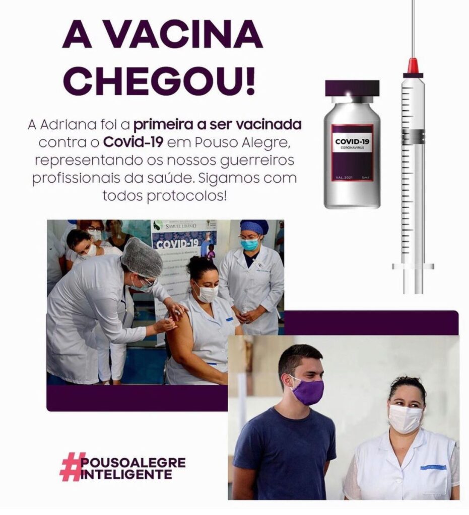 a vacina chegou